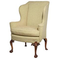 Antique Wing Armchair