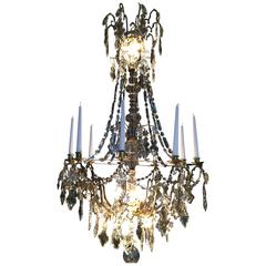Gilt Bronze and Crystal Chandelier, France 6