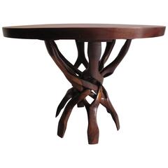 French Mahogany Art Deco Gueridon