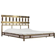 Luciano Frigerio Brass Bedframe 9