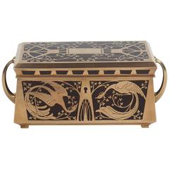 Jugendstil Jewelry Box by Erhard & Sohne