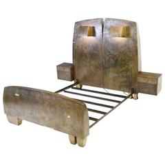 Sculptural Bronze Bed by Gary Magakis 12