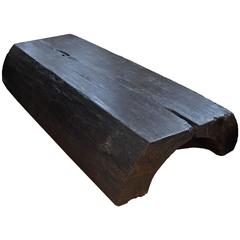 Hollowed Teak Wood Coffee Table 8