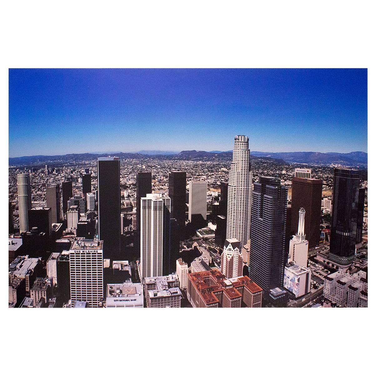 Panoramic Photo of Downtown Los Angeles, circa 2000