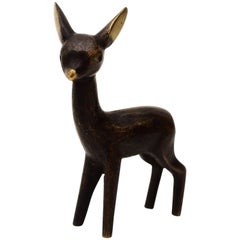 Deer Sculpture by Walter Bosse