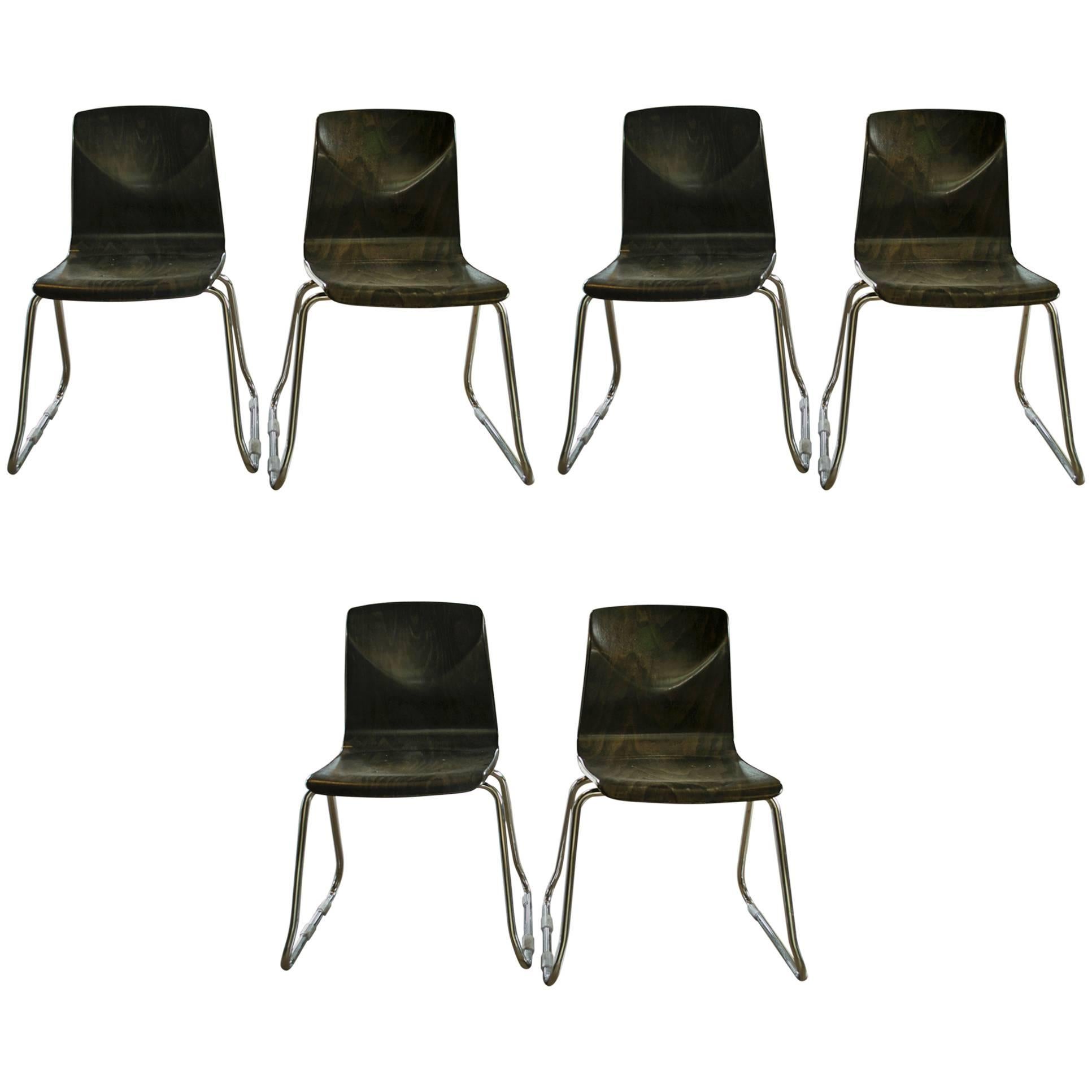 Vintage Flototto Pagholz Chairs, circa 1970 For Sale