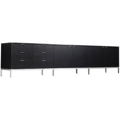 Florence Knoll Extreme Long Sideboard with Marble Top