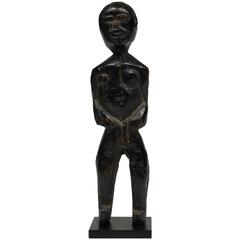 Early 20th Century Tribal Wood Doll or Figure from Nepal 10