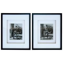 Rare Matched Pair of Bruce Bellas Male Physique Vintage Palm Springs Photographs 5