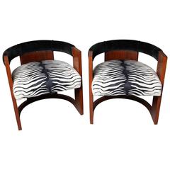 Pair of Italian Designed Club Chairs
