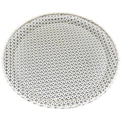 Mathieu Matégot Enameled Metal Plate, circa 1950