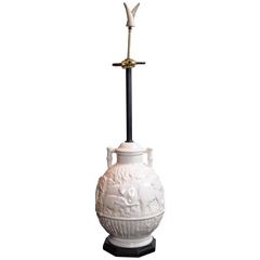 Large Ceramic Elephant Lamp 1