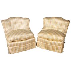 Pair of Slipper Chairs 8