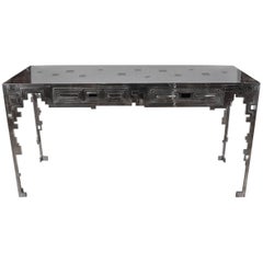 Steel Console by Erwan Boulloud at cost price.