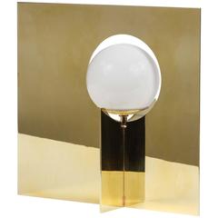 Paul Marra Brass Intersection Table Lamp 5