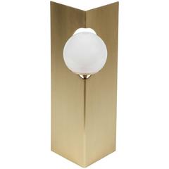 Paul Marra Brass Solitaire Desk or Table Lamp 6