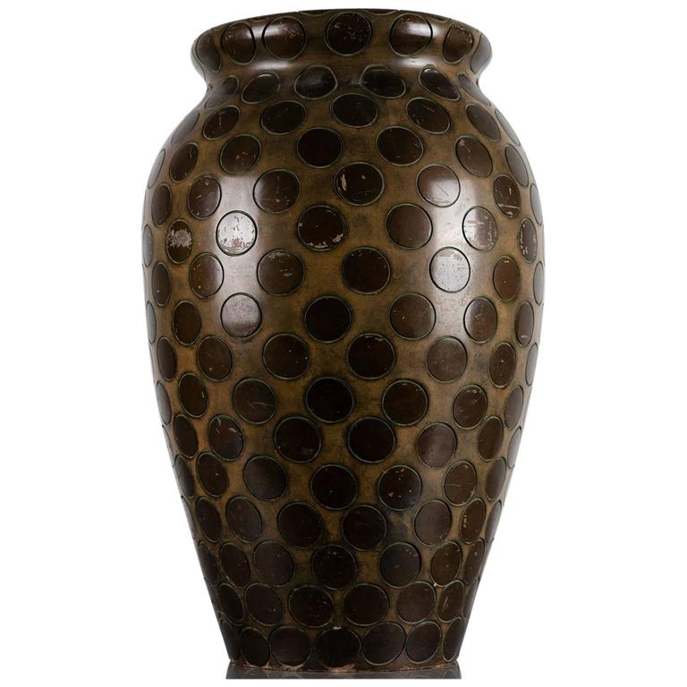 Large Ceramic Vase by Zaccagnini For Sale at 1stdibs
