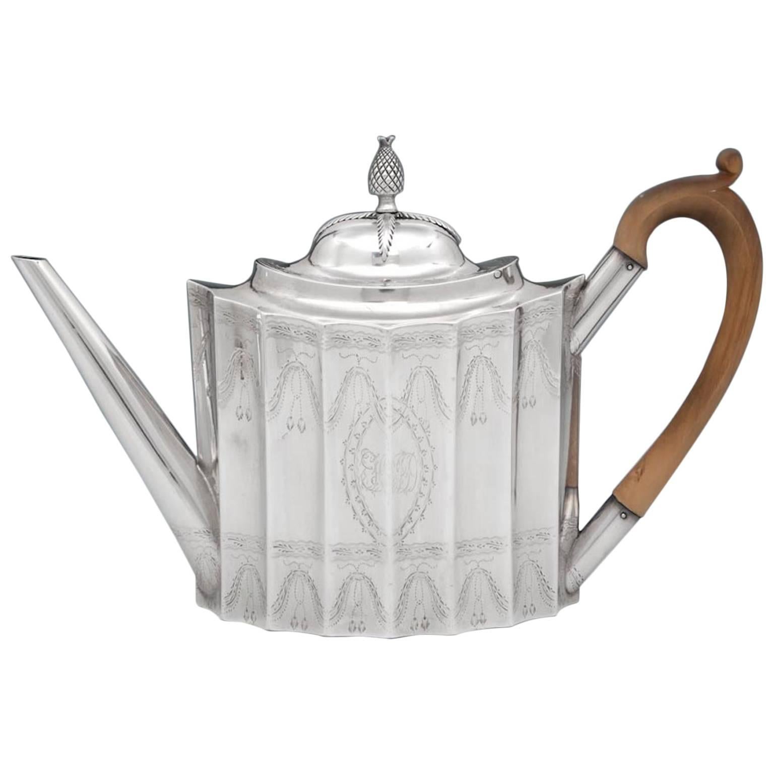 Early American Silver Teapot
