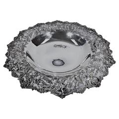 Kirk Sterling Silver Bowl with Beautiful Baltimore Repousse 12