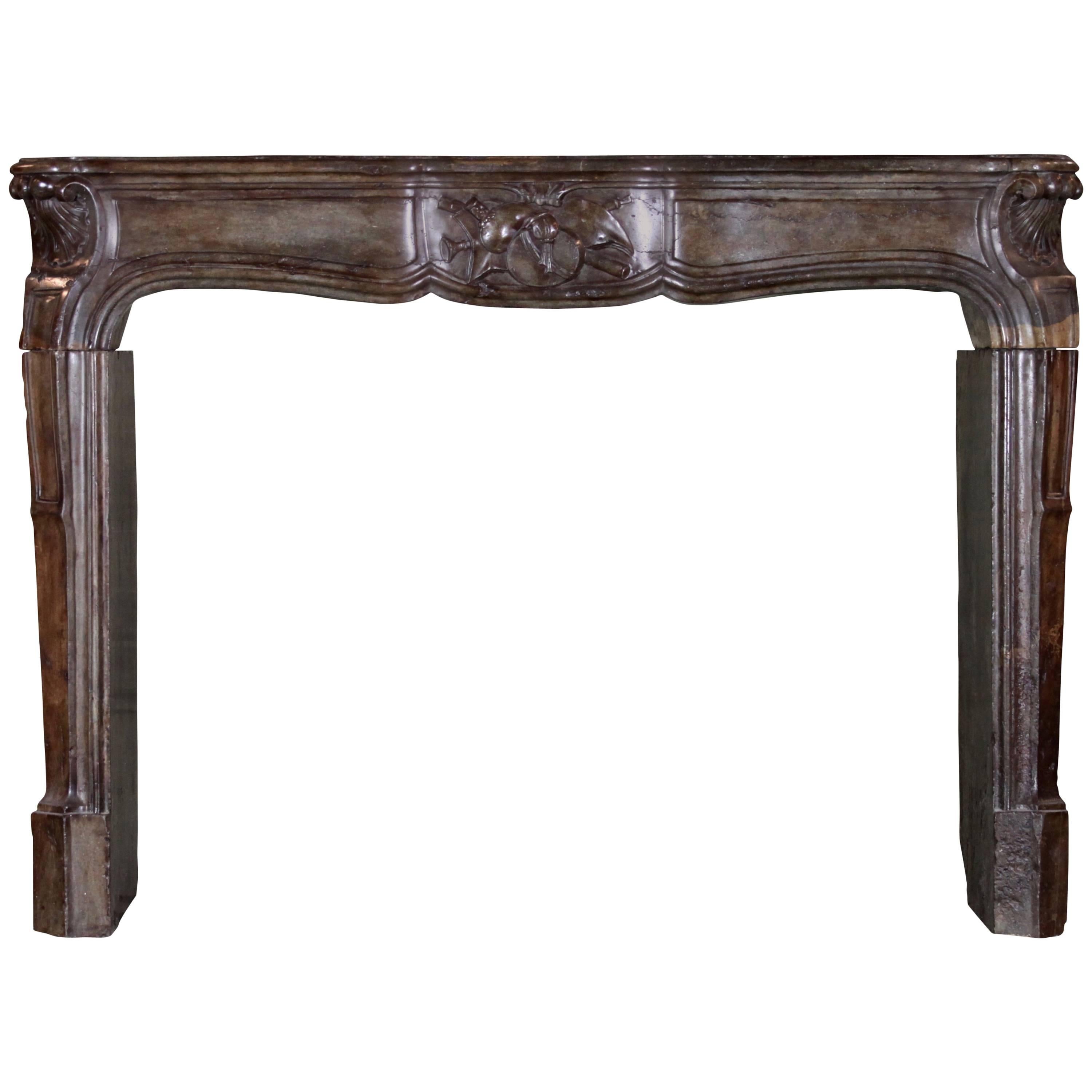 18th Century Antique Fireplace Mantel For Sale