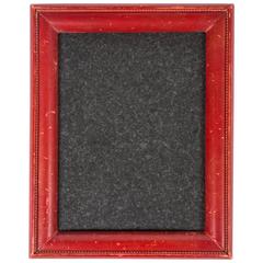 French Stitched Leather Frame 6