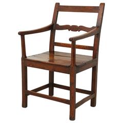 George III Oak Armchair