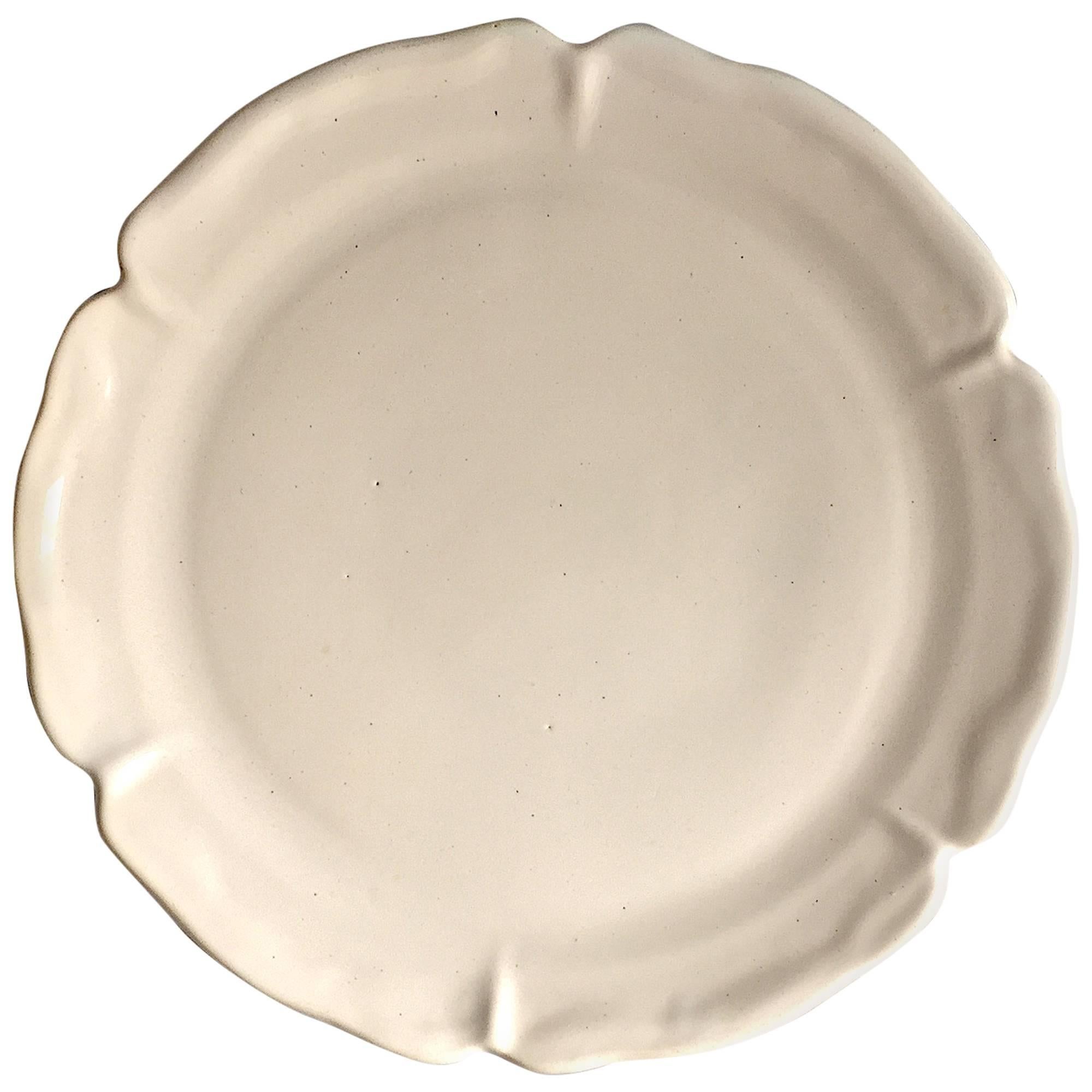 Suzanne Ramie, Madoura, Large White Plate