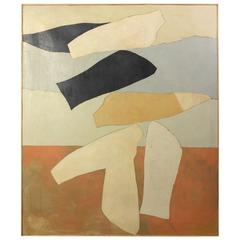 Large Late 20th Century Abstract Painting