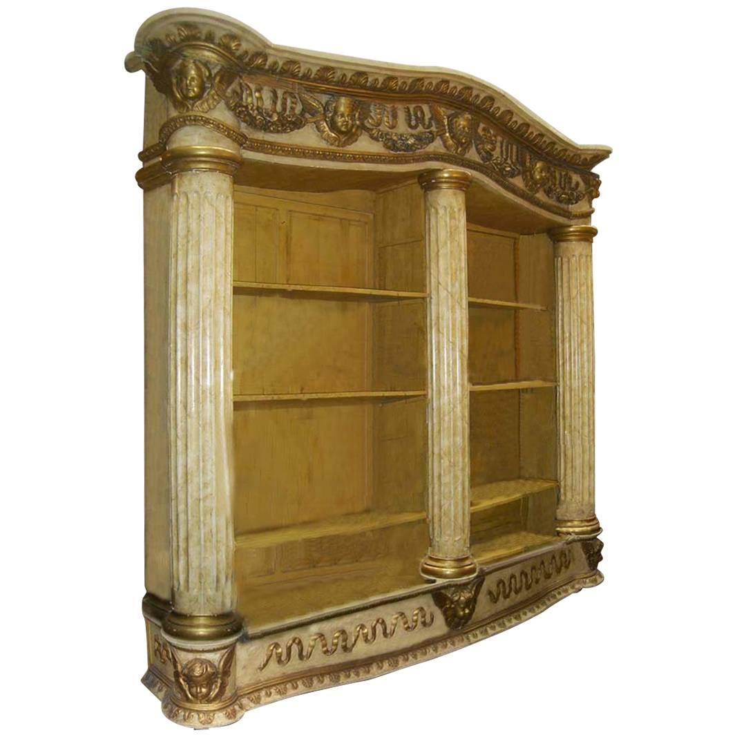 19th Century Monumental Architectural Bookcase