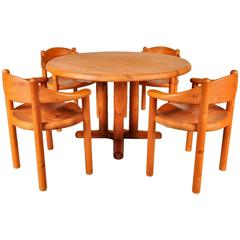 Used Dining Set by Rainer Daumiller for Hirtshals Sawmill, Denmark, circa 1960