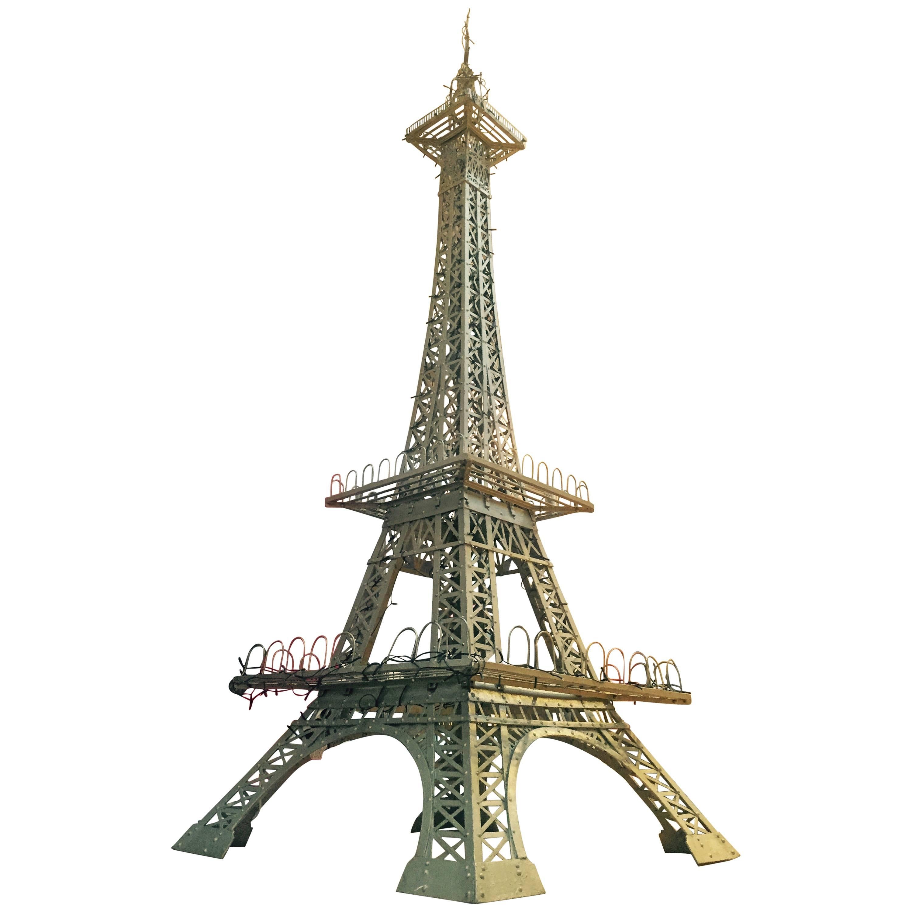 Giant Midcentury Eiffel Tower