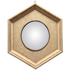 Convex Hexagonal Sorcerers Mirror, 19th Century