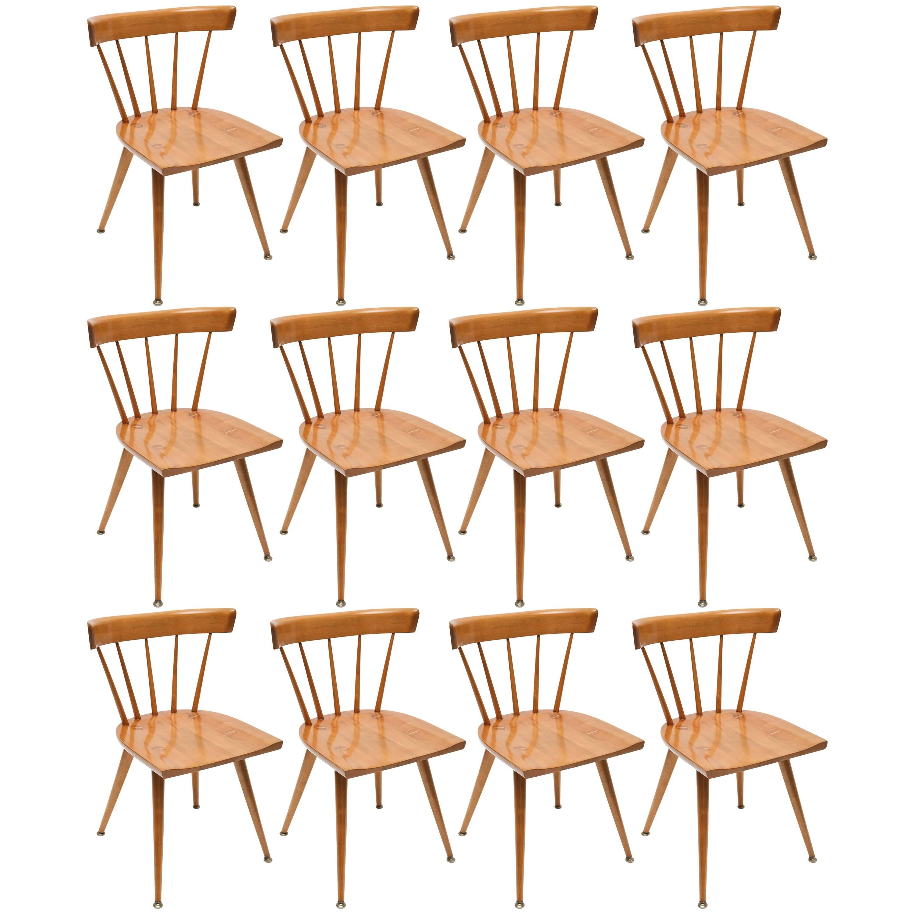 Set of 8 Paul McCobb Screw Planner Series Dining Chairs, 1950s, USA
