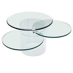 Three-Tiered Lucite Coffee Table, 1970s, USA 7