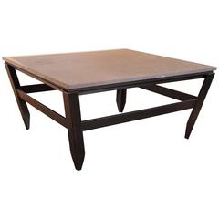 French Modern Angled Coffee Table