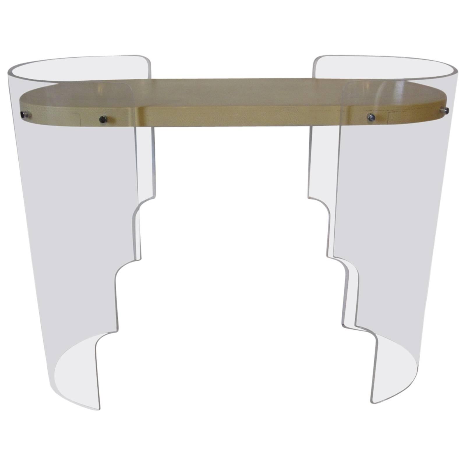 Vladimir Kagan Styled Console Table or Bar