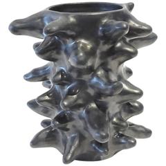 Glazed Ceramic Vessel by American Artist Warner Walcott  C. 2016