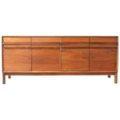 Walnut and Rosewood Credenza by American of Martinsville