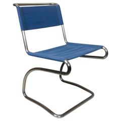 1931 Bauhaus Jindrich Halabala Tubular Chair Original