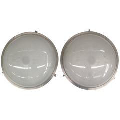 Pair of Sergio Mazza Ceiling or Wall Lights for Artemide, Sigma Model, 1966