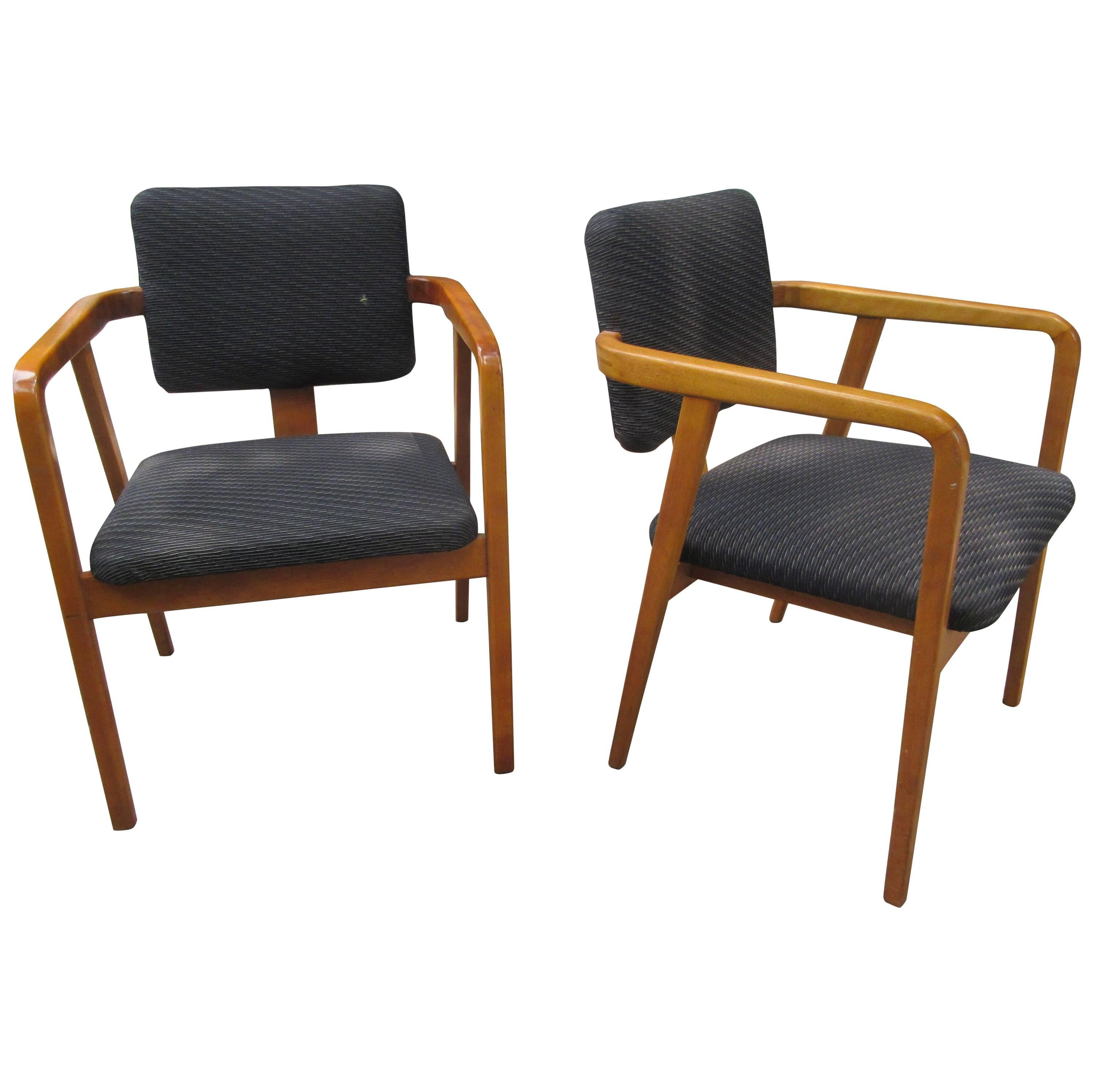 George Nelson for Herman Miller, Pair of Armchairs