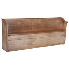Antique Pine Pew from Cape Cod