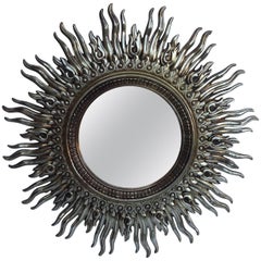 Vintage Monumental Sunburst Mirror