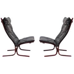 Pair of Siesta Sling Chairs by Ingmar Relling for Westnofa