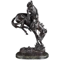 Outlaw a Bronze Sculpture after Remington