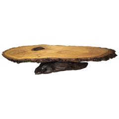 Excellent Mid-Century Live Edge Coffee Table 2
