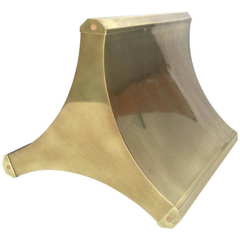 Solid Brass Trefoil Dining Table Base By Mastercraft At 1stdibs Solid Brass Trefoil Dining Table Base By Mastercraft For