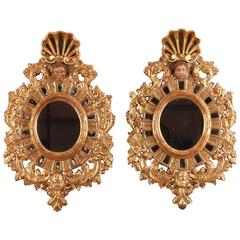 Pair of Mirrors in 17th Century Venetian Style 7