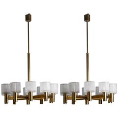 Pair of Chandeliers, Sweden, circa 1960 8