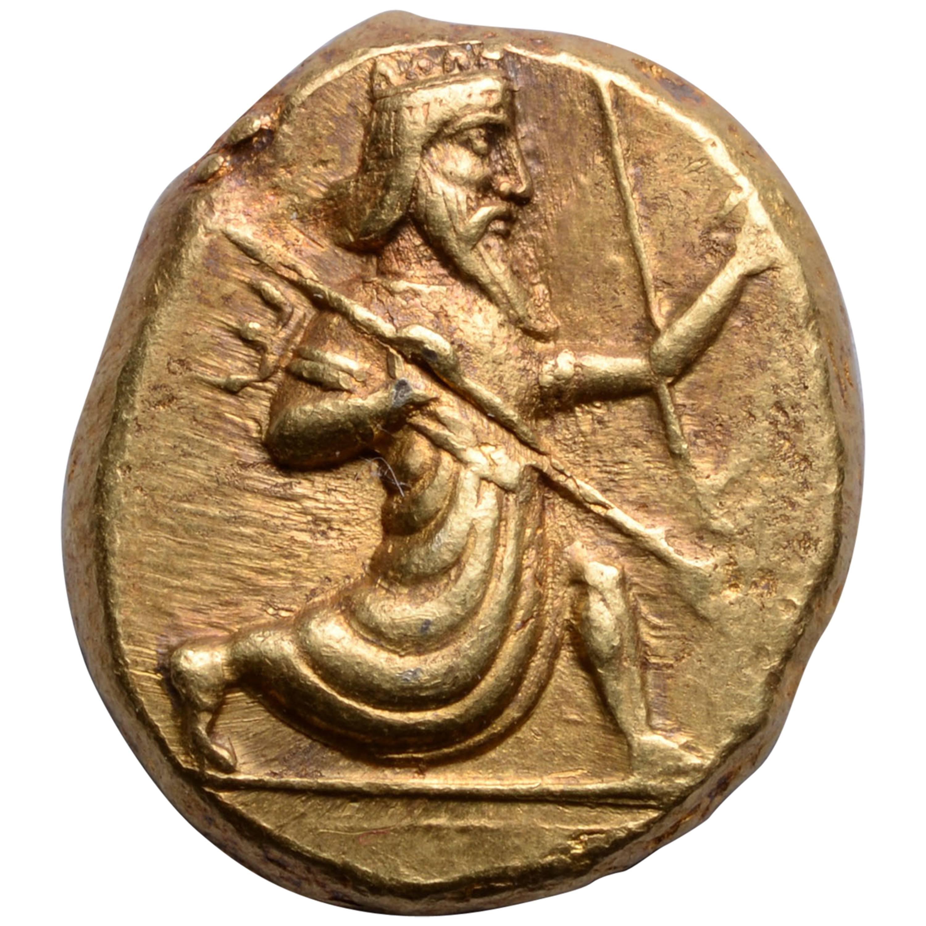 Ancient Persian Gold Daric Coin, 420 BC